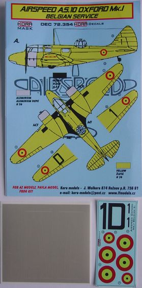 Airspeed Oxford Mk.I Belgian